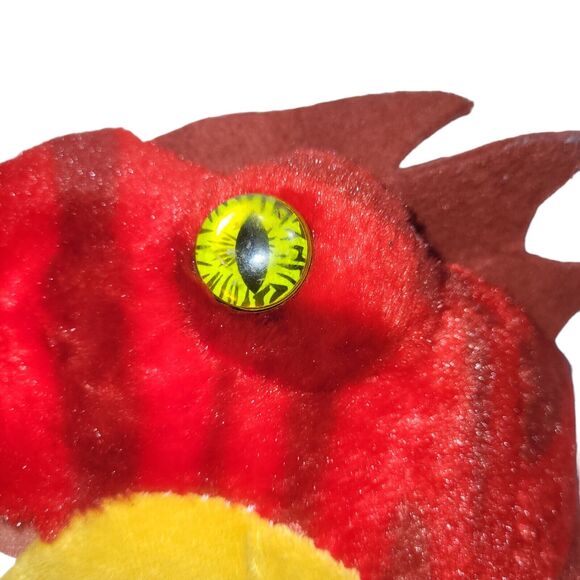 Build A Bear Plush Red Dinosaur T Rex Velociraptor Raptor Stuffed Animal 19" - Picture 7 of 16